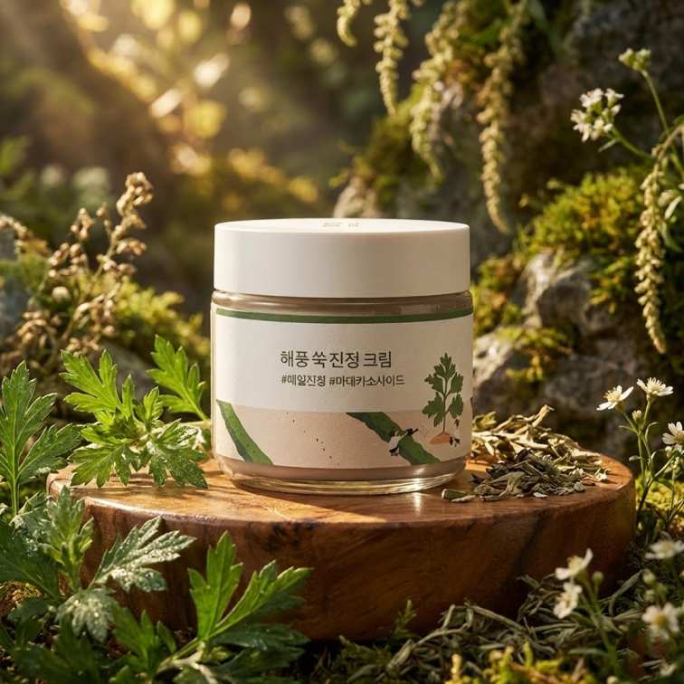 Round Lab Mugwort Calming Cream - 80ml