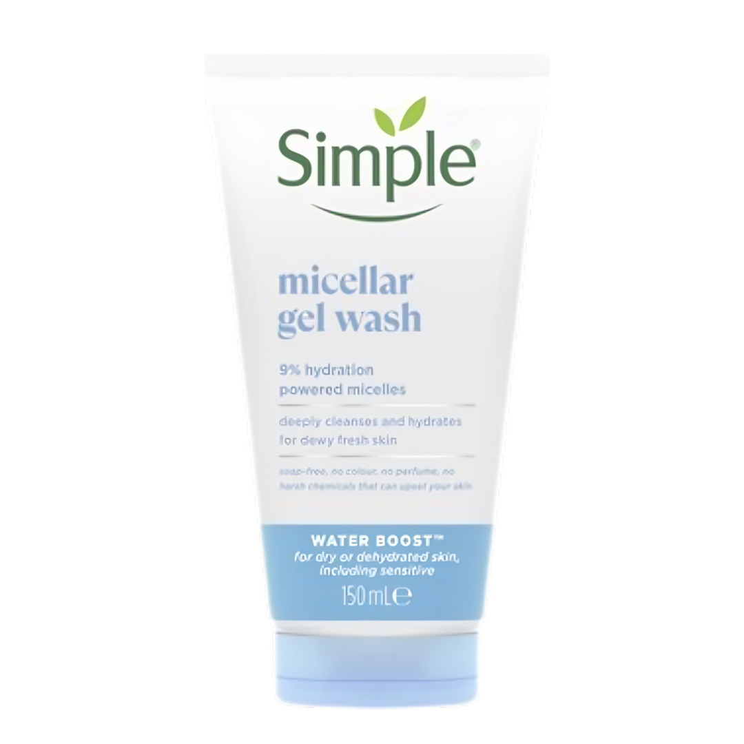 Simple Water Boost Micellar Facial Gel Wash -150ml