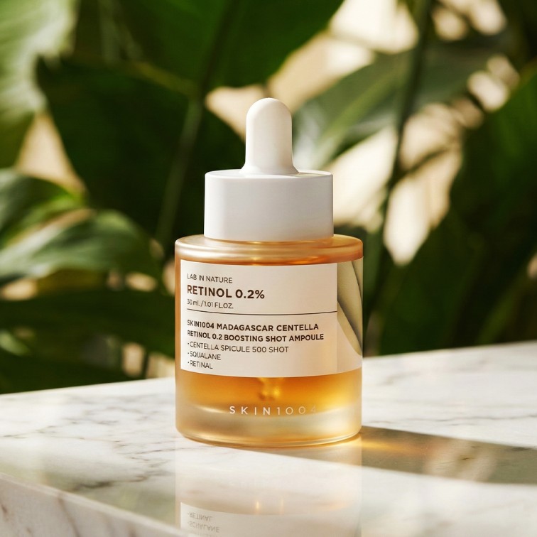Skin1004 Madagascar Centella Retinol 0.2 Boosting Shot Ampoule - 30ml