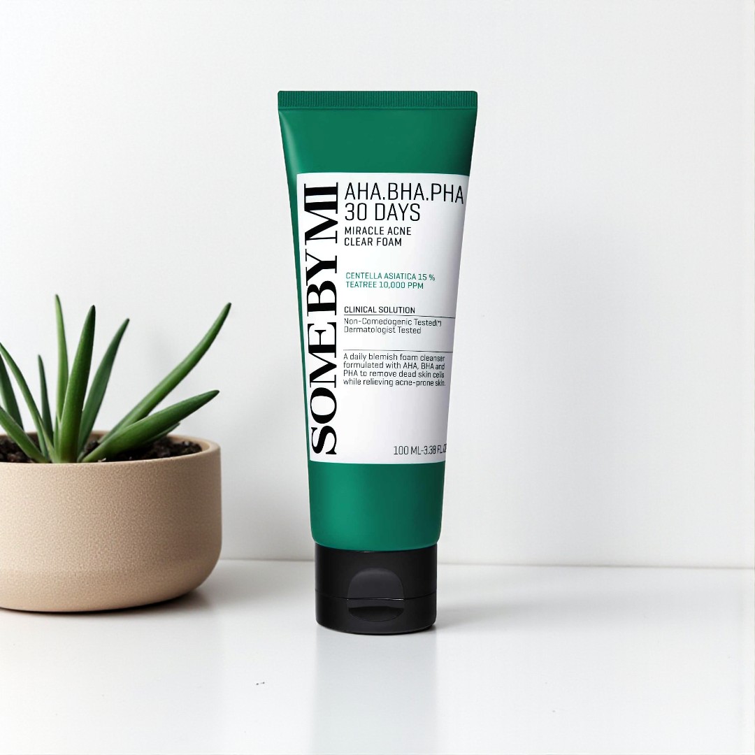 Some By Mi Aha Bha Pha 30 Days Miracle Acne Clear Foam - 50ml