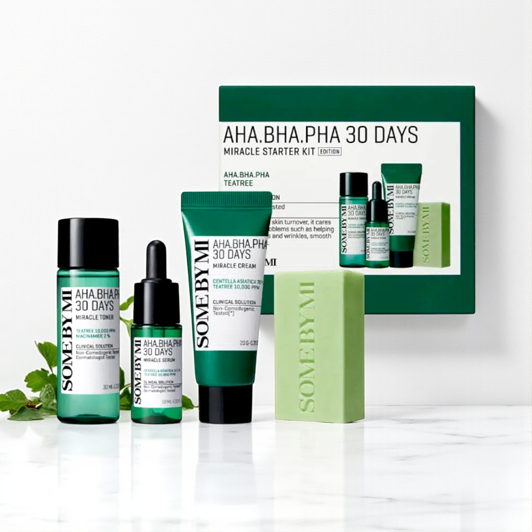 Some by mi aha, bha, PHA 30 Days Miracle Starter kit - 4pcs