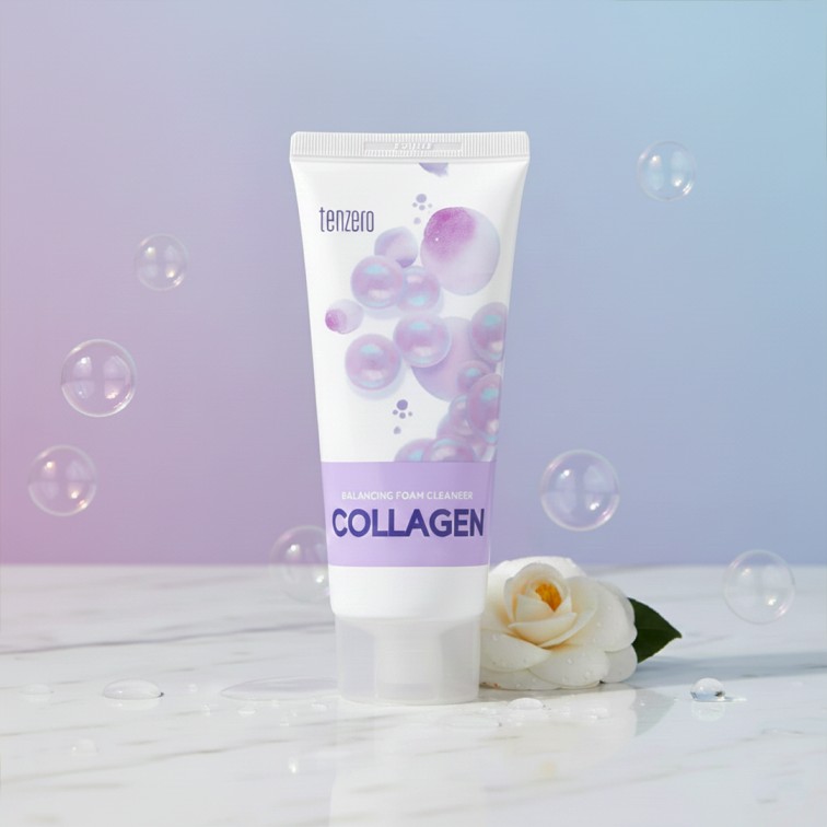 Tenzero Balancing Foam Cleanser (Collagen) - 100ml