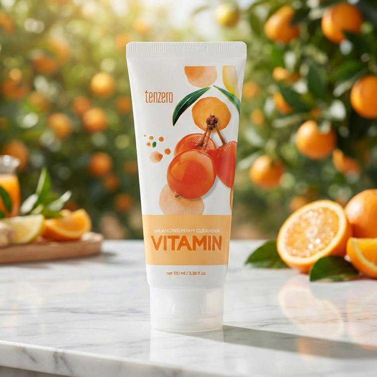 Tenzero Balancing Foam Cleanser (Vitamin) - 100ml