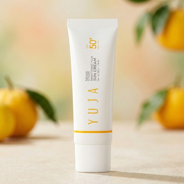 Tenzero Brightening Yuja Sun Cream SPF 50+ PA++++ - 50g