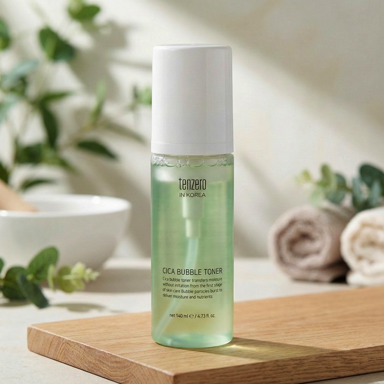 Tenzero Cica Bubble Toner - 140g