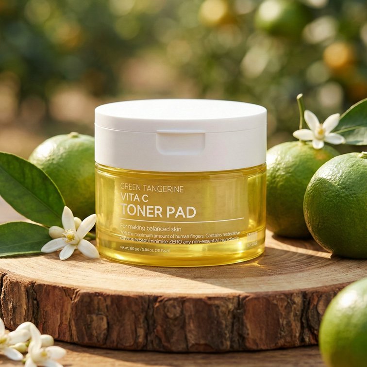 Tenzero Green Tangerine Vita C Toner Pad -160g