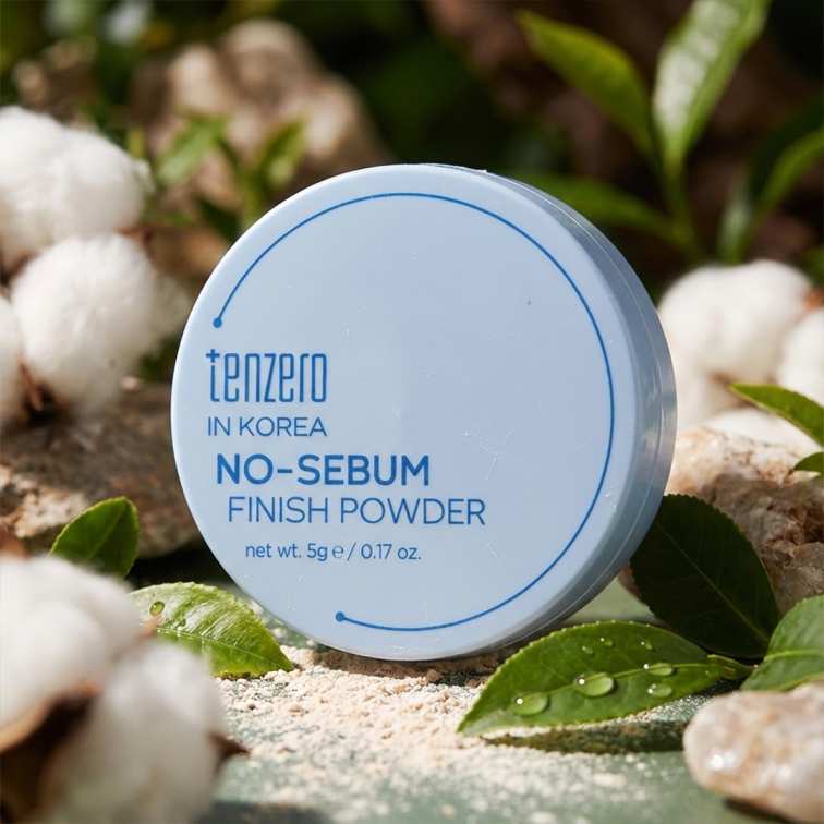 Tenzero No-Sebum Finish Powder - 5g