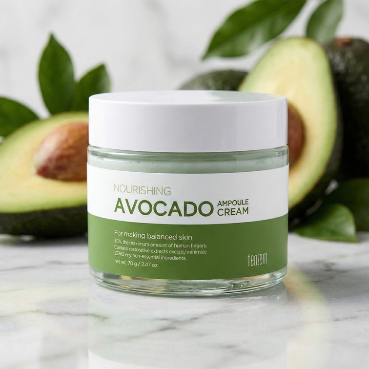 Tenzero Nourishing Avocado Ampoule Cream 2X - 70g