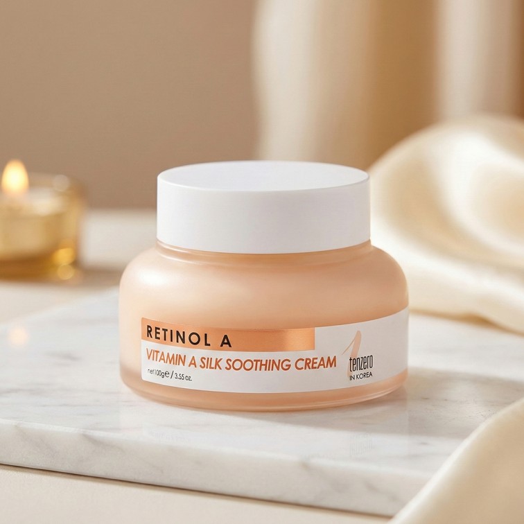 Tenzero Retinol Vitamin A Silk Soothing Cream - 100g