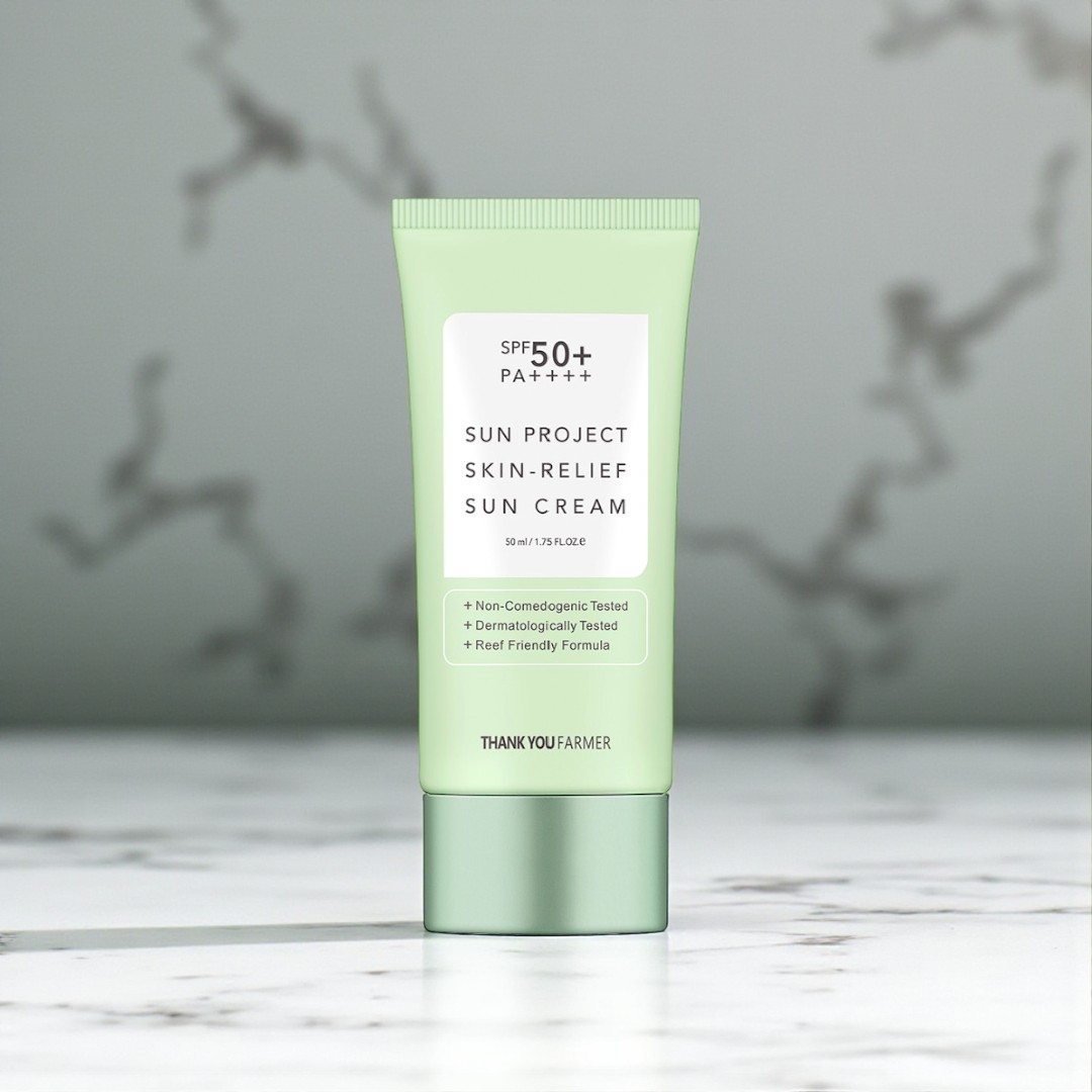 Thank You Farmer Sun Project Skin Relief Sun Cream Spf50+ PA++++ - 50ml