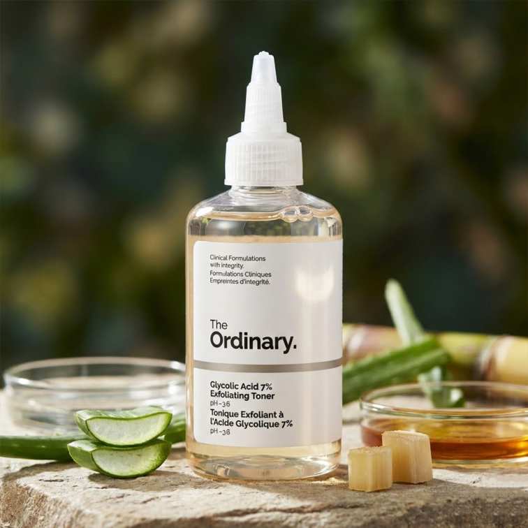 The Ordinary Glycolic Acid 7% Exfoliating Toner -100ml (Canada Version)