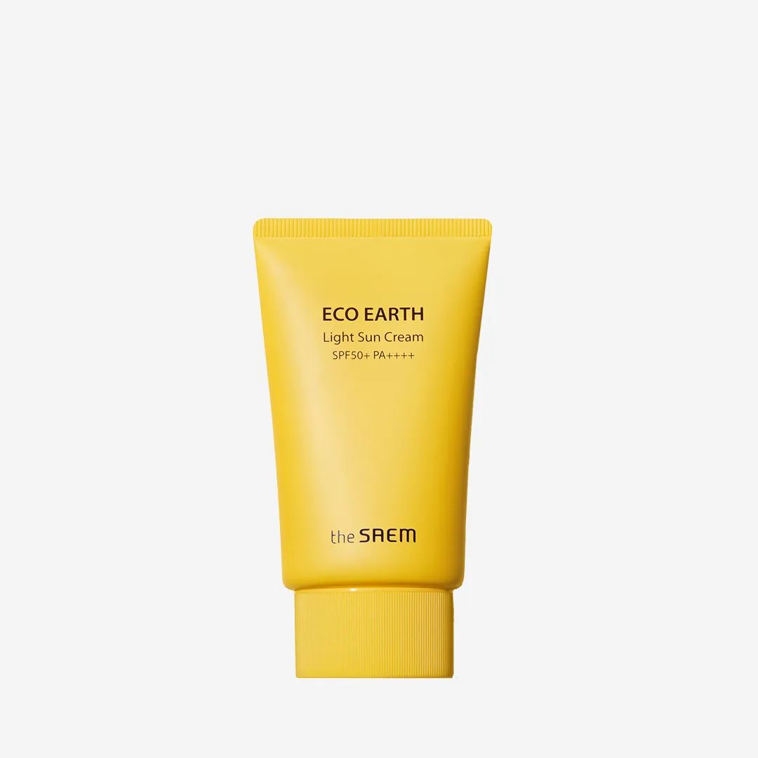The Saem Eco Earth Light Sun Cream (SPF50+ PA++++) - 50g