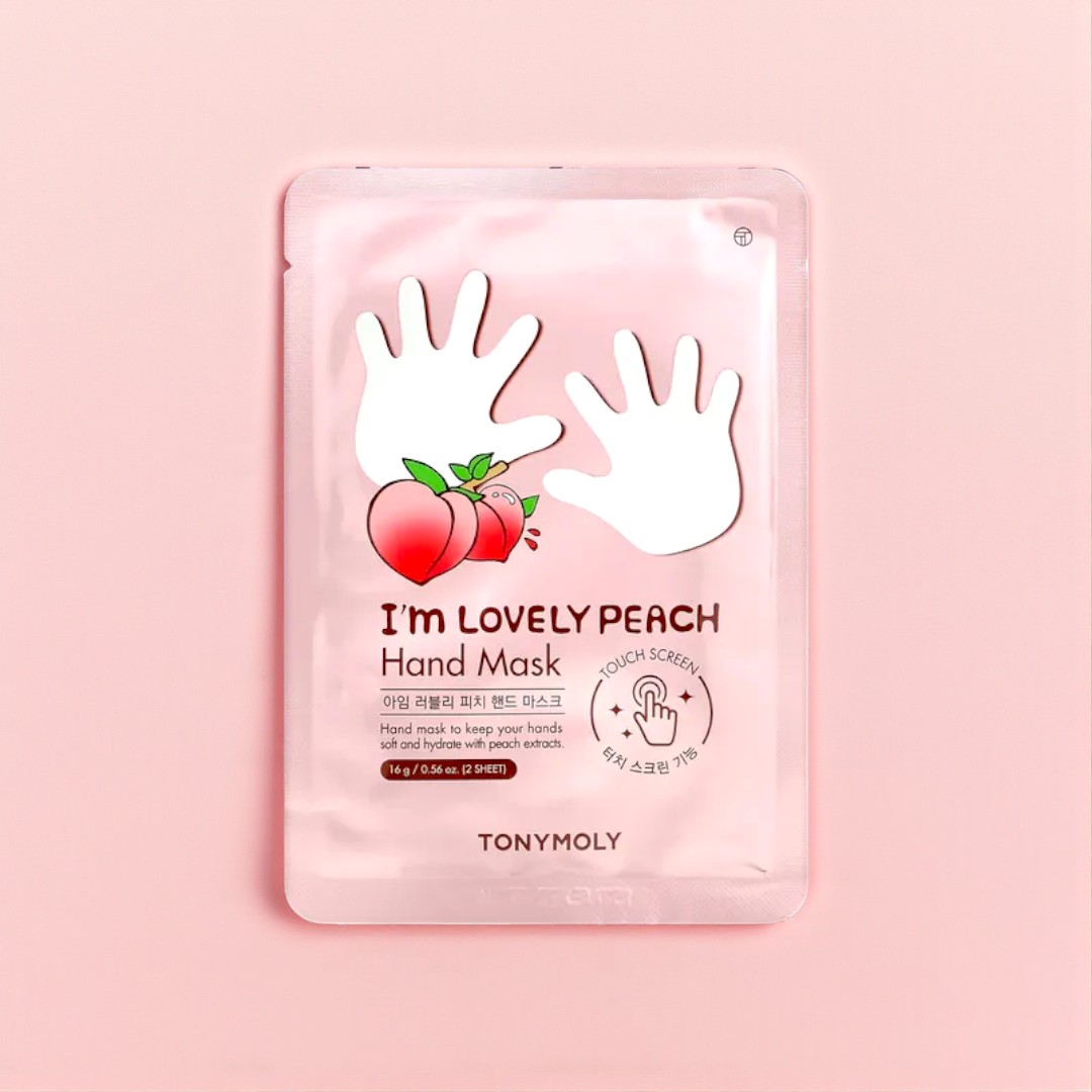 Tonymoly I'm Lovely Peach Hand Mask - 16g