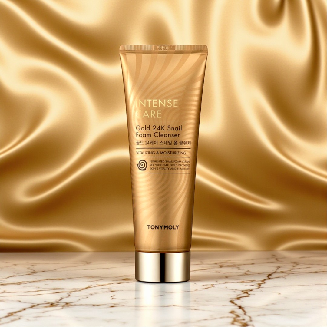 Tonymoly Intense Care Gold 24k Snail Foam Cleanser - 150ml