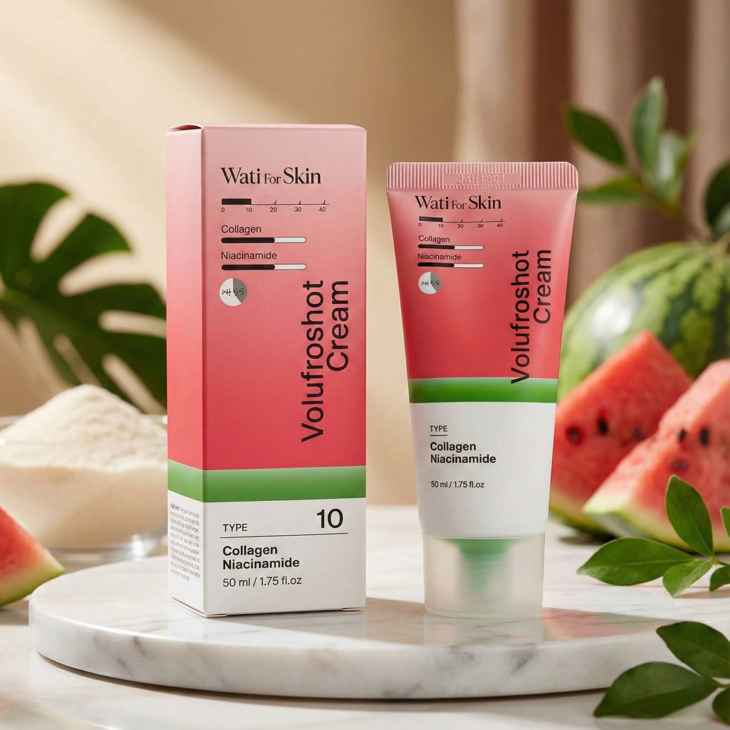 Wati For Skin Collagen Niacinamide Volufroshot Cream - 50ml