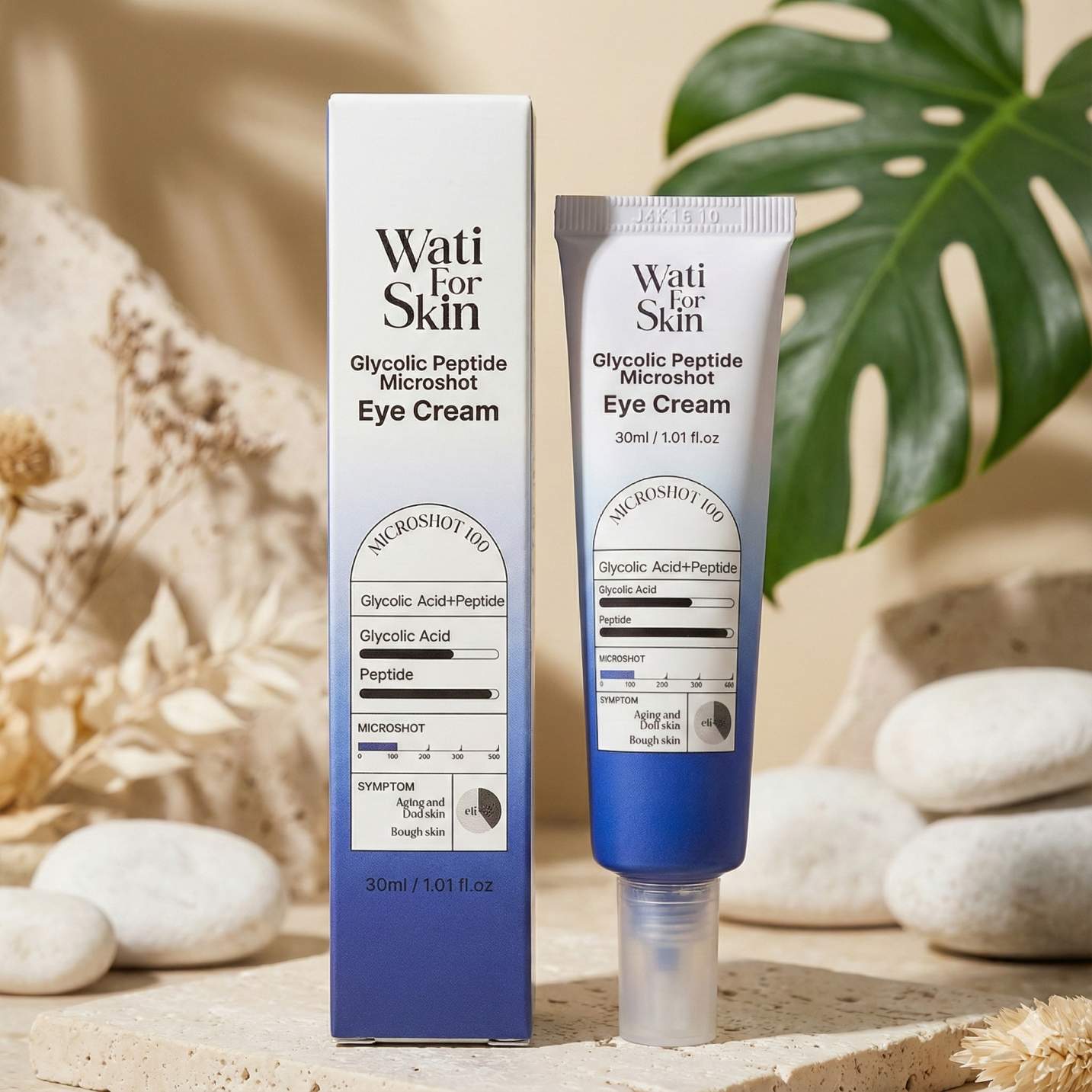 Wati for Skin Glycolic Peptide Micro Spicule Eye Cream - 30ml