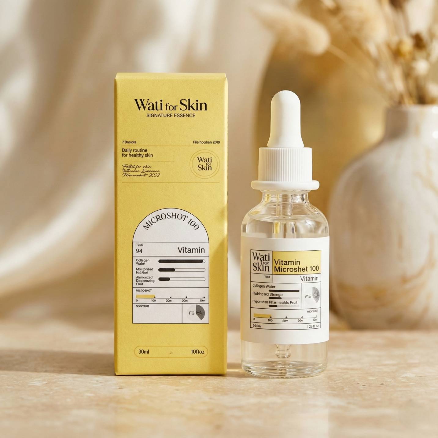 Wati For Skin Vitamin Essence Micro Spicule 100 - 30ml