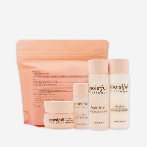 Etude House Moistfull Collagen Skin Care Sample Kit (4pcs)