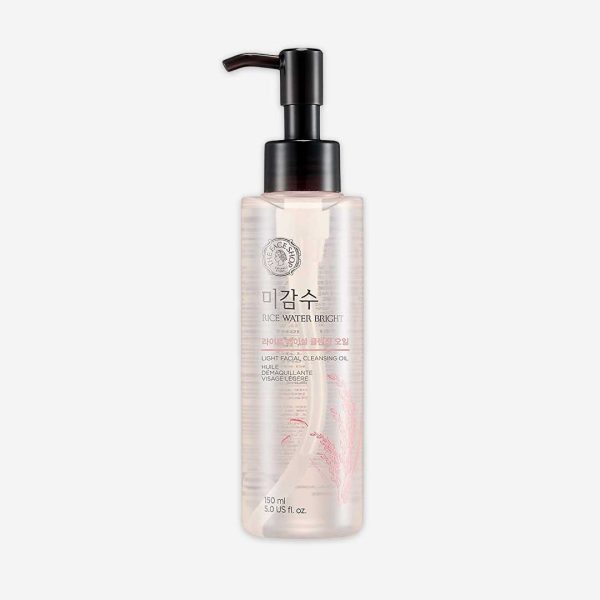 The face shop rice water Bright Cleansing Oil (light) - 150ml