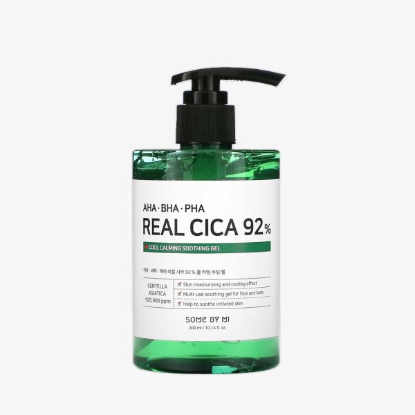 Some by mi AHA, BHA, PHA Real Cica 92% Cool Calming Soothing Gel - 300ml