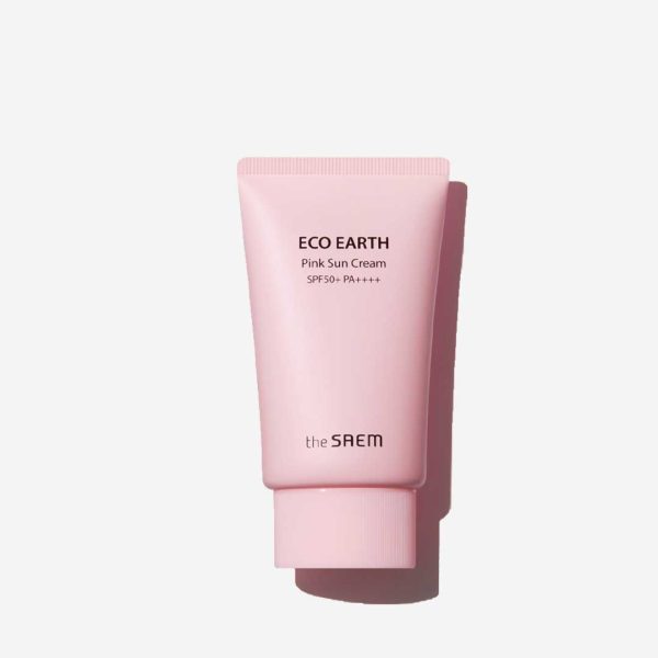 The Saem Eco Earth Pink Sun Cream (SPF50+ PA++++) - 50g