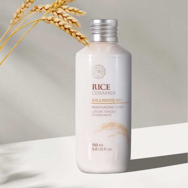 The face shop rice ceramide moisturizing toner - 150ml