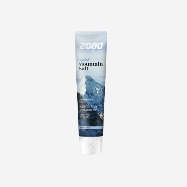 2080 Pure Crystal Mountain Salt Fresh Mint -120g
