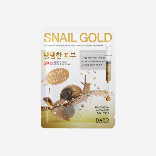 Dabo Snail Gold First Solution Mask Pack - 23g