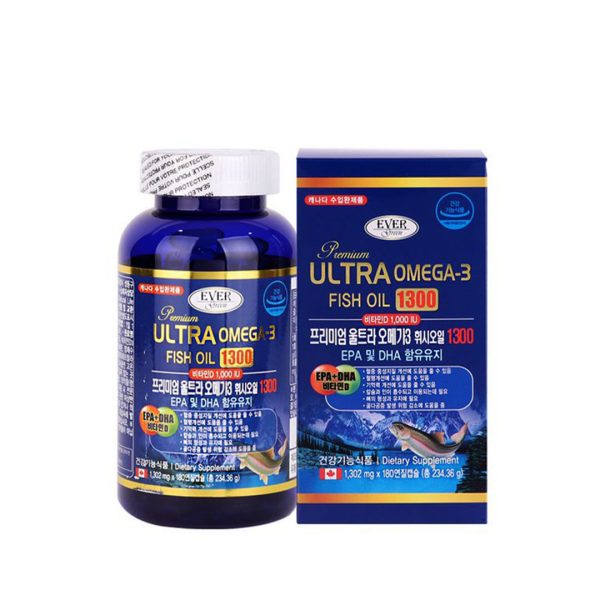 Ever Green Premium Ultra Omega 3 Fish Oil 1300 - 234g