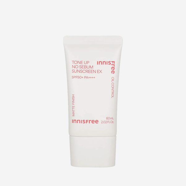 Innisfree Tone Up No Sebum Sunscreen Ex SPF50+ PA++++ - 60ml