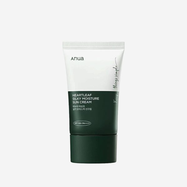 Anua Heartleaf Silky Moisture Sunscreen Spf50+Pa++++ - 50ml