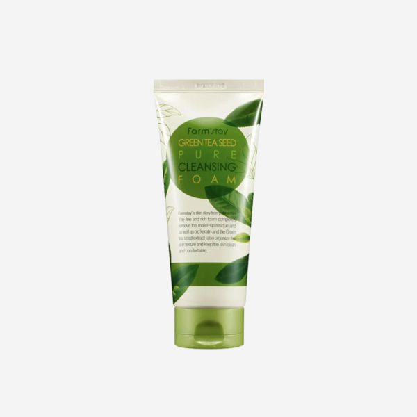 Farmstay Green Tea Seed Pure Cleansing Foam - 180ml