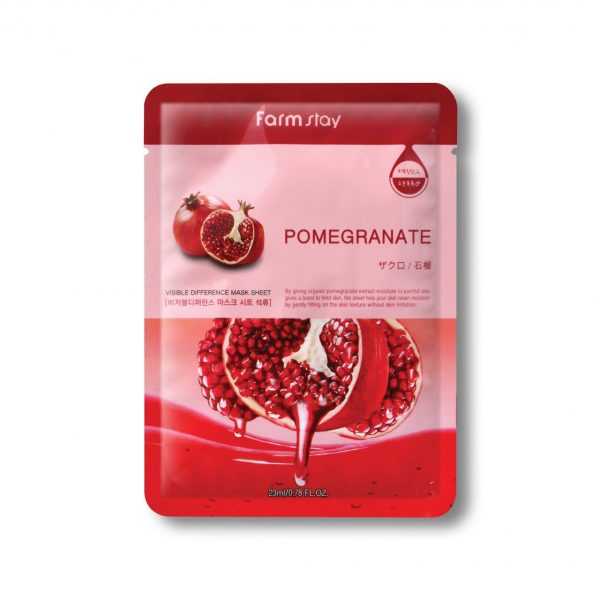 Farmstay Visible Difference Mask Sheet (Pomegranate) - 23ml