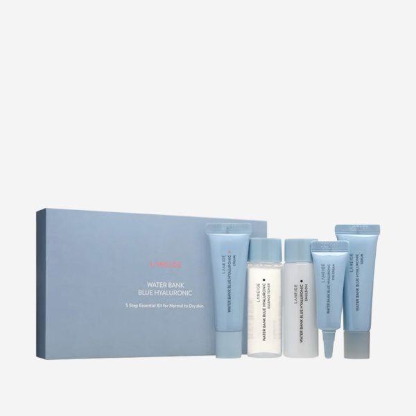 Laneige Water Bank Blue Hyaluronic 5 Step Essential Kit -