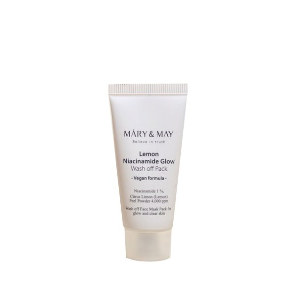Mary & May Lemon Niacinamide Glow Wash off Pack -30g