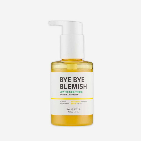 Some by mi Bye Bye Blemish Vita Tox Brightening Bubble Cleanser - 120g