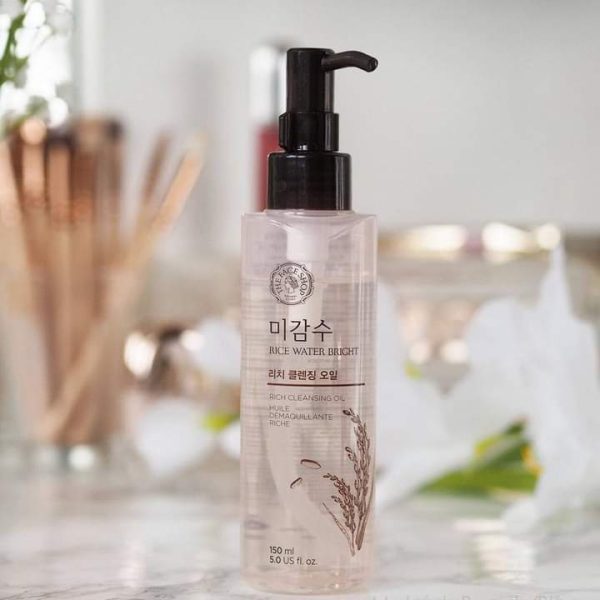 The face shop rice water bright cleansing oil (rich) - 150ml
